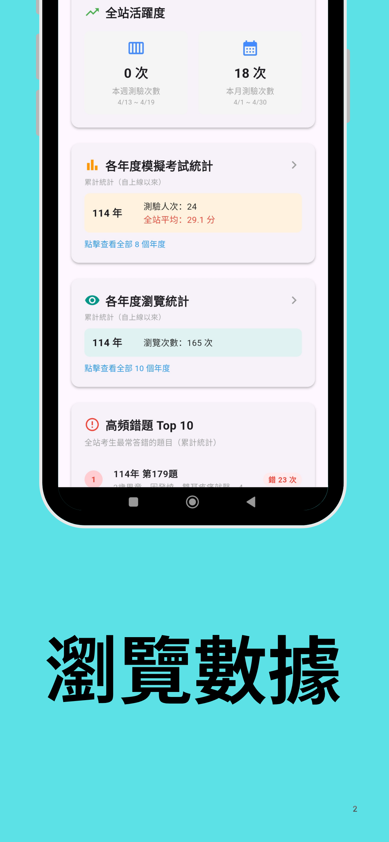 急診專科題庫 App 截圖 2